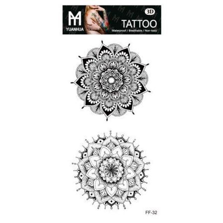 Tillfällig Tatuering 19 x 9cm - Motiv