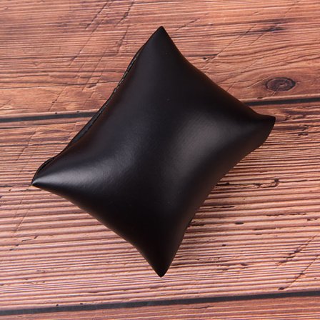 1 stk fløyel PU bomull klokke pute smykker display bokser holder