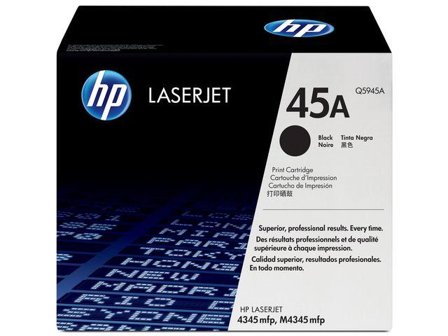 HP 45A - svart - original - LaserJet - tonerpatron (Q5945A)