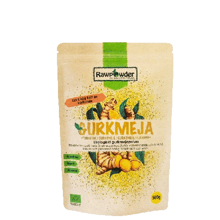 Rawpowder Økologisk Gurkemeie Pulver 500 g