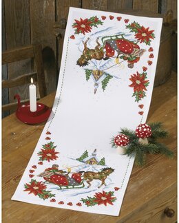 Läufer Schlittenfahrt