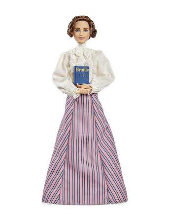 Barbie Inspiring Women Helen Keller Doll Toys Dolls & Accessories Dolls Multi/mønstret Barbie
