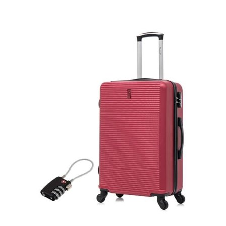 Mellem Kuffert 20kg 65cm | CELIMS Weekend Kuffert | ABS | Lås | Bordeaux