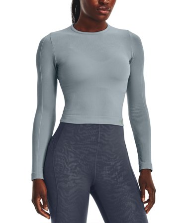 Under Armour Rush Seamless LS Harbor Blue