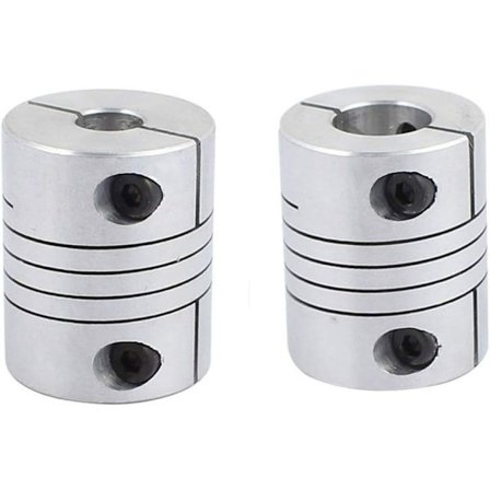 2 kpl Coupler Stepper -moottorin kytkimen akselikytkimet