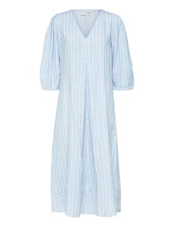 Slfhelina 2/4 Midi Dress B Blue Selected Femme
