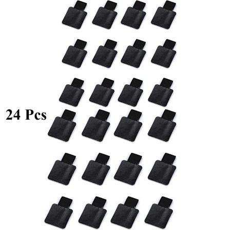 24 Pakk Selvklebende BlyantHoldere, Elastisk Design for