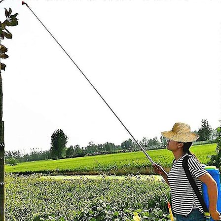 Teleskopisk Turbo Sprutstav Rostfritt Stål Förlängt Rör Trädgårdsredskap - WELLNGS
