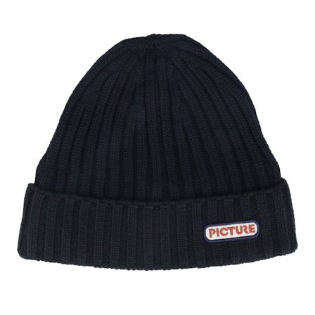 Picture - Preto cuff Beanie - Ship Beanie Black Cuff @ Hatstore