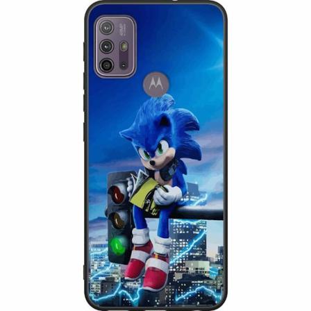 Motorola Moto G10 Svart Skal Sonic The Hedgehog