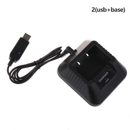 Bilbatteriladdare För Baofeng Uv-5r/5re Dm-5r Eu/us/ Usb Walki