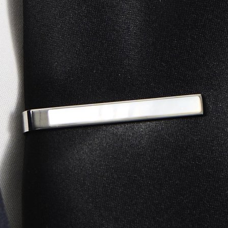Bryn Geo Remix Tie Bar for Men - Tie clips for skinny ties