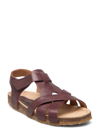 Bisgaard Aiden Shoes Summer Shoes Sandals Brun Bisgaard*Betinget Tilbud