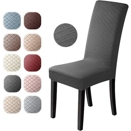 Tuolinpäällinen 2 kpl Spandex Jacquard-kuvioitu tuolinpäällinen Univers