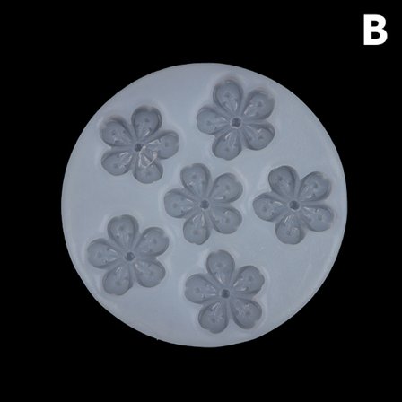 1 stk Mini Cherry Blossom Peach Blossom Silikone Form DIY Mousse