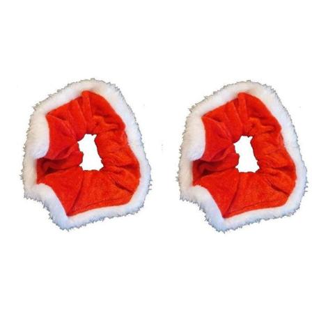 Hårband Snodd Jul Röd/vit 2-pack Röd
