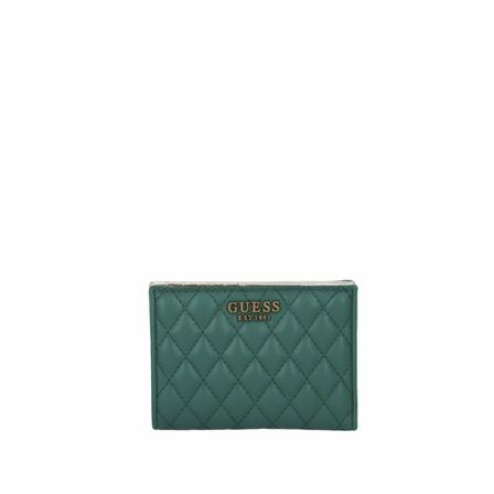 Guess, Wallets Cardholders Zielony, Kobieta, Rozmiar: ONE Size