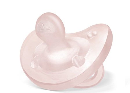 Chicco Gommotto Silicone Rosa 2-6 Mesi 1 Pezzo