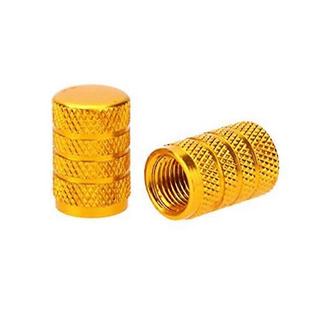 Ventilhatt i legering, cykel, motorcyklar och bil med Schrader-ventil, 2 set