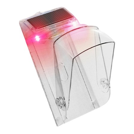 Skyddskåpa för dörrklockor Solenergi med Alarm och Regnskydd