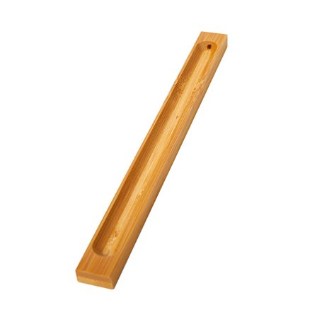 Bamboo Board -puinen suitsukepuikkoteline 23cm Line Suitsuke-sandaali