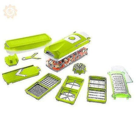 Ysdsy Nicer Dicer Plus vihannesleikkuri vihanneksille ja hedelmille