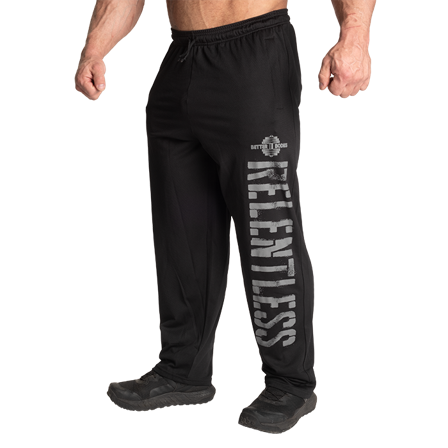 Better Bodies Relentless Mesh Pant, Black