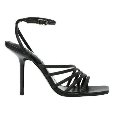 Steve Madden, All in Sandals Zwart, Dames, Maat:40 EU