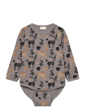 Minymo | Body Ls Aop Sweat | 68