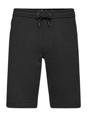 Monogram Logo Hwk Short Shorts Sweat Shorts Svart Calvin Klein Jeans
