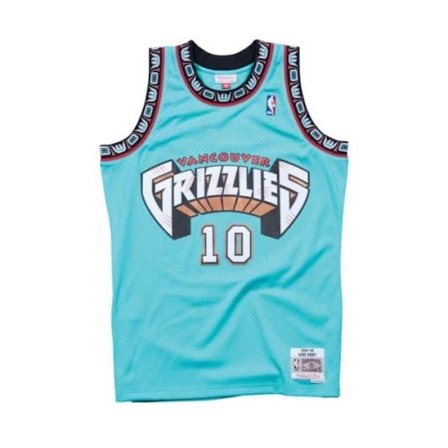 1998-99 Hardwood Classics Mitchell NBA Swingman Mike Bibby Memphis Grizzlies Jersey amp; grönhet