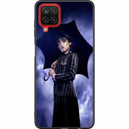 Samsung Galaxy A12 Svart Skal Wednesday Addams
