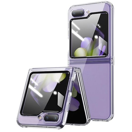 Galaxy Z Flip 5 - Läpinäkyvä silikonikotelo