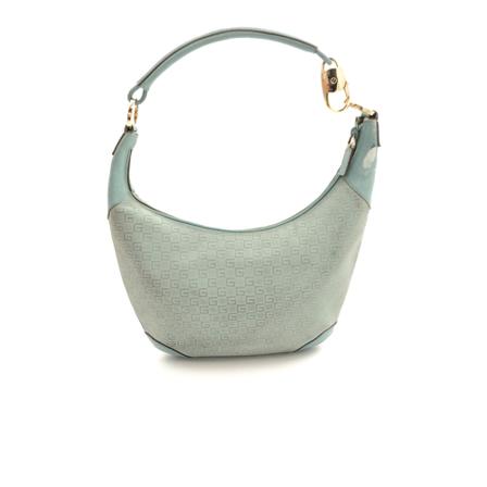 Gucci Vintage, Pre-owned Alcantara Shoulder Bag Blauw, Dames, Maat:ONE Size
