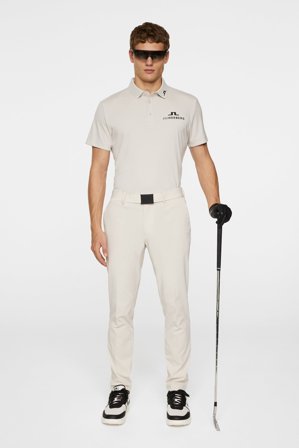 J.Lindeberg - Golf - KV Tour Golf Polo - Grey - Man - XL