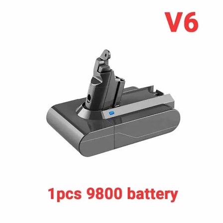 Pölynimurin ladattava akku Dyson V6 V7 V8 -sarjalle SV07 SV09 SV10 DC58 DC31 DC34 Absolute Fluffy Animal Pro Bateria