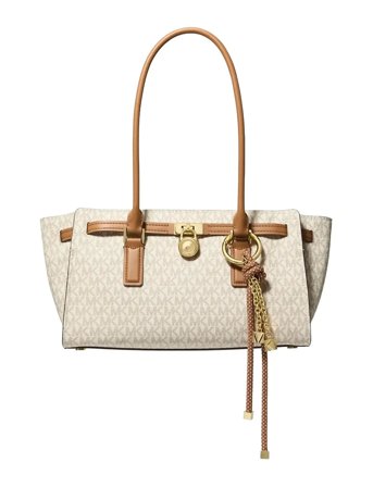 Michael Kors Sm Ew Shoulder Tote - Beige - ONE SIZE