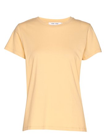 Samsøe Samsøe Solly Tee Solid 205 - Yellow - XS