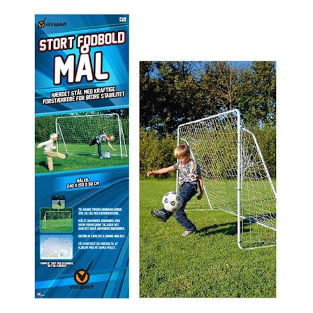 Vinisport Soccer Goal metallia, iso