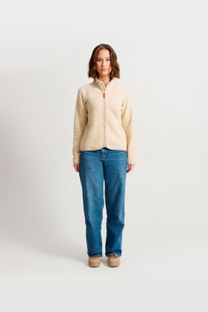 Tretorn Farhult Pile Jkt W'S — Fleece Jacka Dam — Beige | Ytterkläder, Gummistövlar, Jackor & Regnkläder för Dam, Herr & Barn
