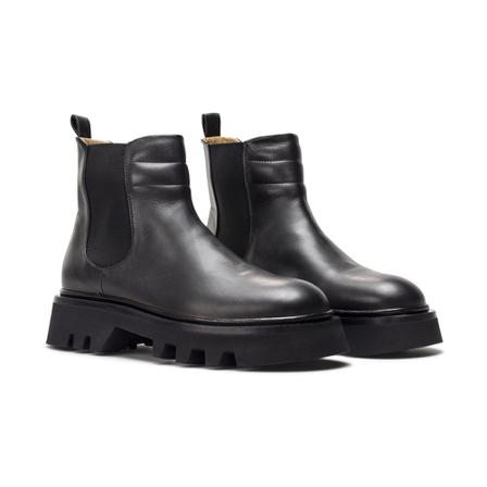 Pomme D'or, Ankle Boots Zwart, Dames, Maat:39 EU