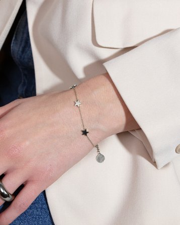 Edblad Sirius Bracelet Multi Steel Couleur argent Bijoux Fille - Kids Brand Store