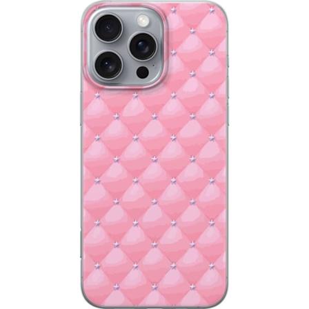 Apple iPhone 16 Pro Max Gjennomsiktig deksel Rosa Luksus