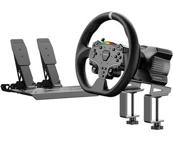 MOZA Racing MOZA R3 Racing Simulator Bundle for PC - Racingkit med ratt och pedaler för PC