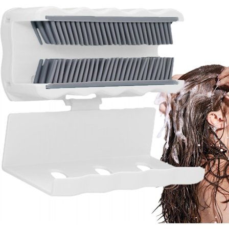 Uusiokäyttöinen suihkuseinän hiuskerääjä, silikoninen säilytyssuihkuseinän hiuskerääjä, liukumaton irrotettava hiuskerääjä, kylpyhuoneen suihkuseinän 