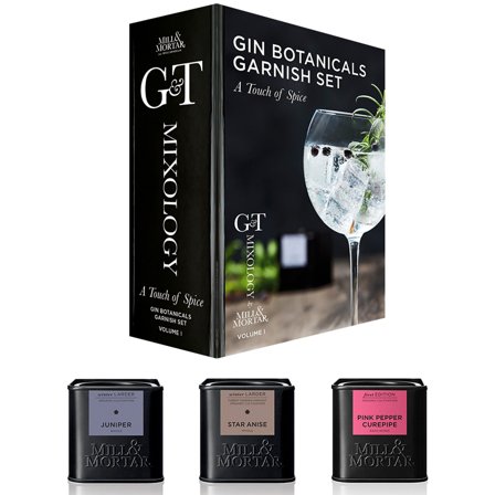 Mill & mortar Gaveæske, G&T a touch of spice - Sort | KitchenOne