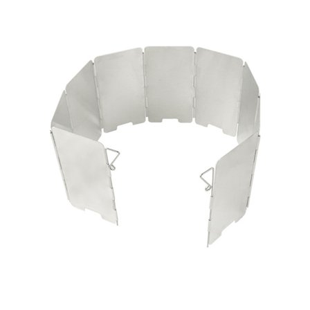 9 tallrikar hopfällbar gasspis vindruta utomhus camping matlagning