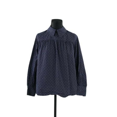 Maison Margiela Pre-owned Pre-ownedBomuldtoppe Blå, Dame