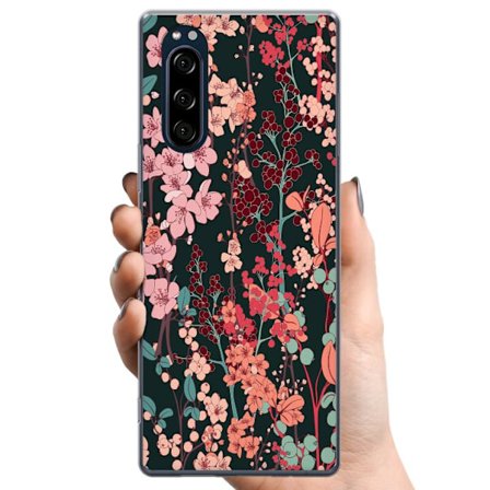 Kompatibelt Mobilskal till Sony Sony Xperia 5 Herbaceous Retro