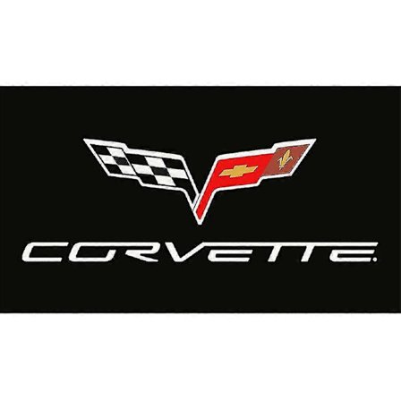 3x5 Ft Corvette Flag til Dekoration